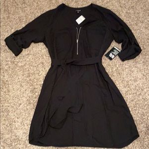 NWT Black Long Sleeve Express Dress M